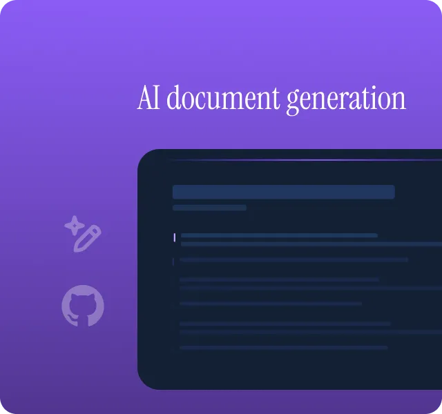 AI Documentation generation screenshot