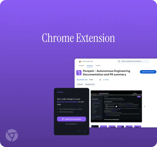 Chrome Extension feature screenshot