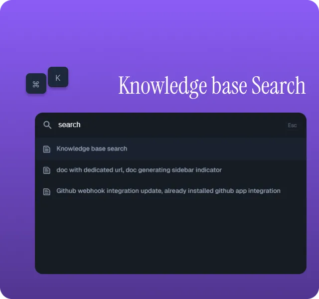Global Search feature screenshot